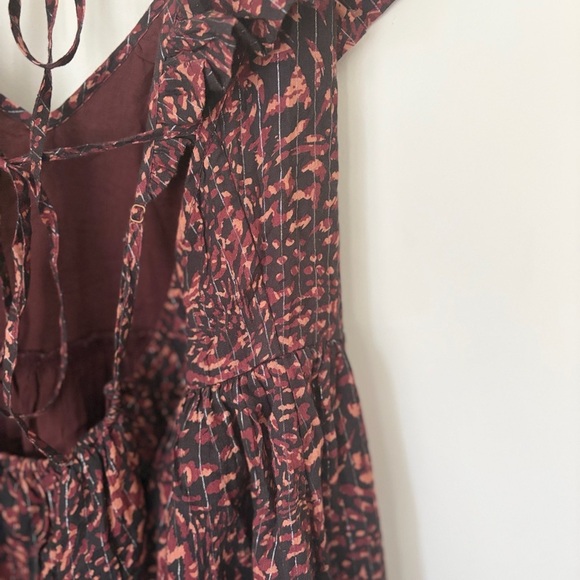 Anthropologie V Neck Bubble Dress - Picture 6 of 8